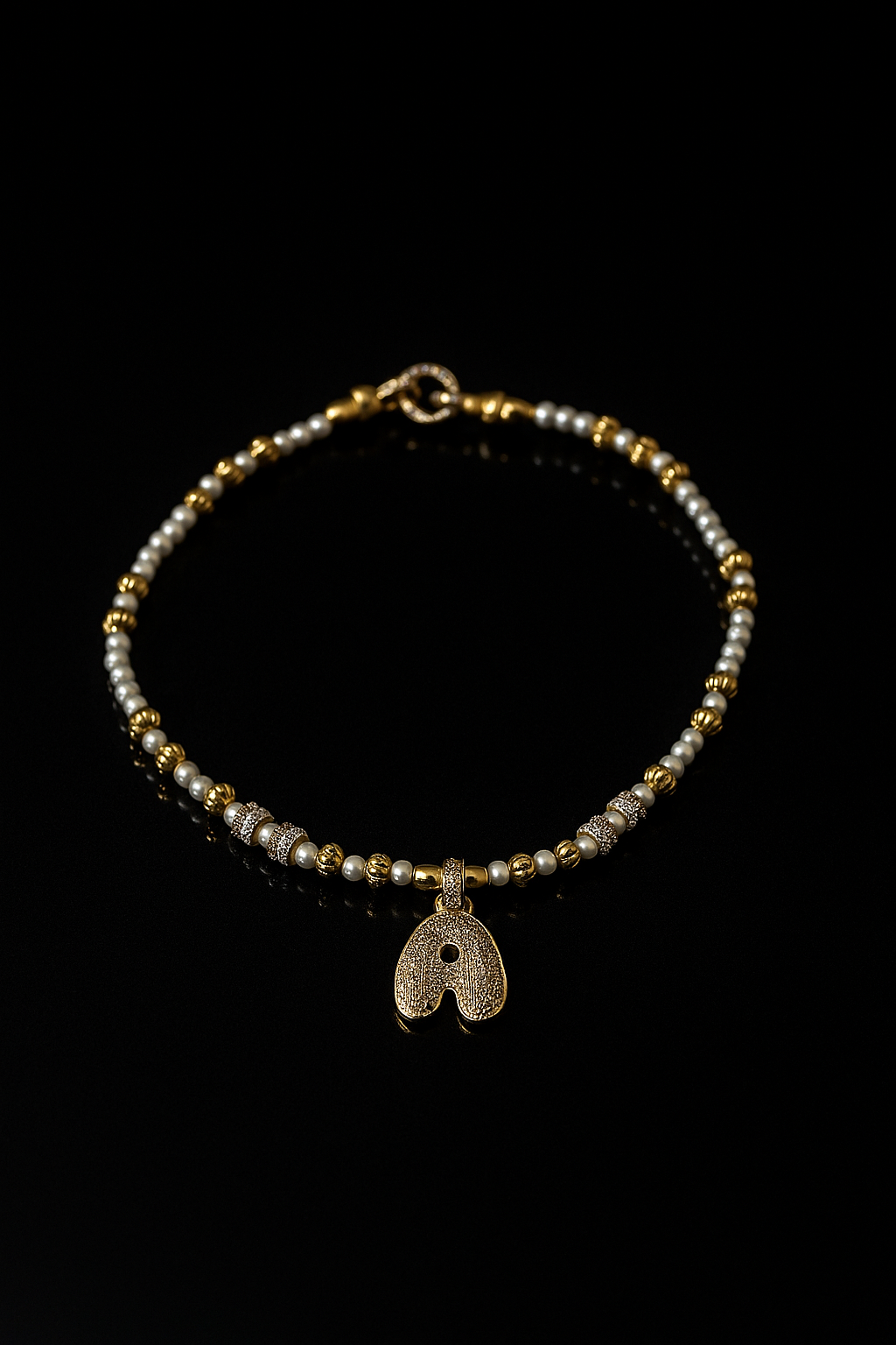 Collana Letter A Gold – Galiano Jewels